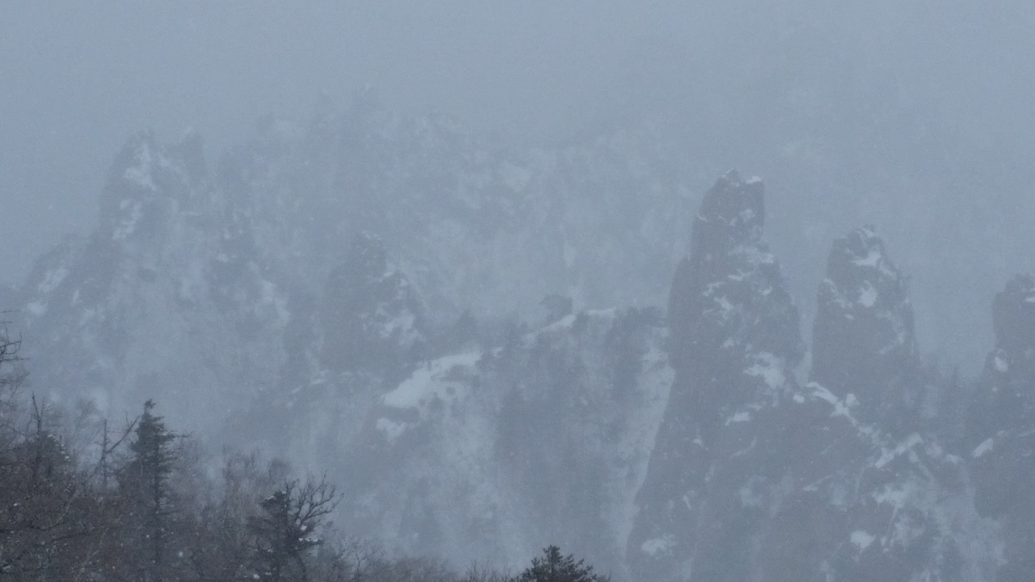 20150221_135348.jpg : 설악산에 눈이내리네요.